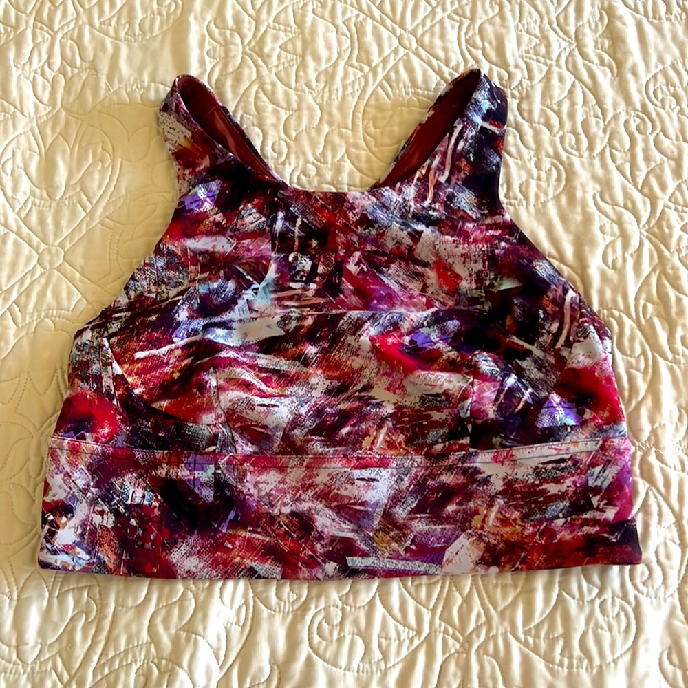 Lululemon Wunder Train Longline Sports Bra Size 10